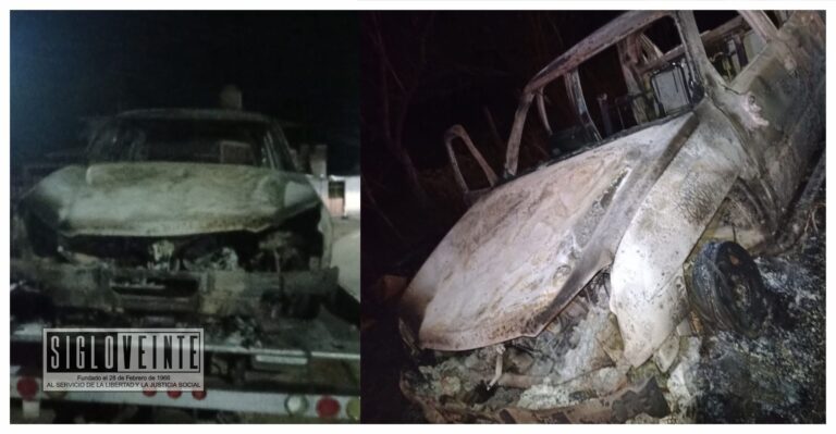 Automóvil se incendia en la carretera Carácuaro–La Eréndira