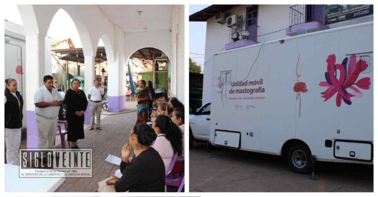 Inicia en Tiquicheo, la jornada de mastografías gratuitas promovida por la SSM y el Ayuntamiento