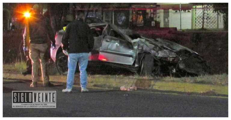 Muere elemento de Guardia Civil en accidente automovilístico en el Libramiento de Morelia