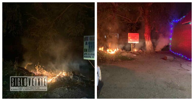 Protección Civil de Huetamo atiende incendios de casa habitación y pastizales previo a la navidad