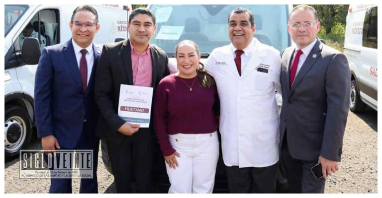 Recibe el municipio de Huetamo una ambulancia de emergencias avanzadas