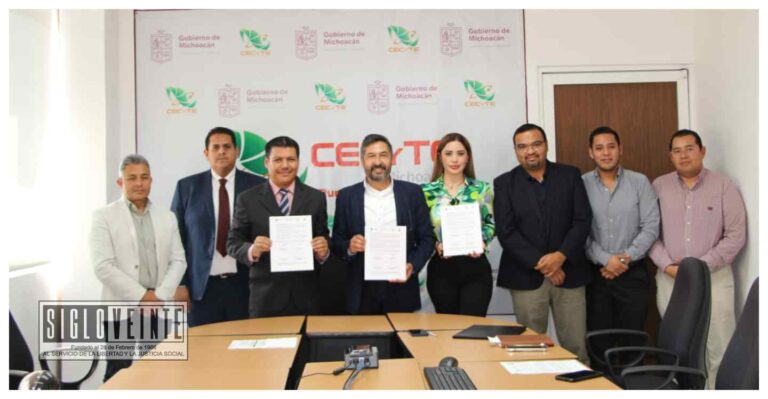 Tec de Huetamo y el CECyTEM firman convenio para llevar beneficios a la comunidad académica y estudiantil del subsistema