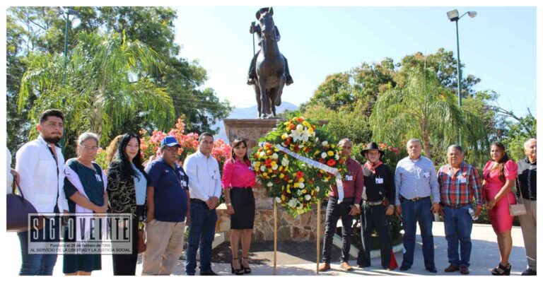 Conmemora Ayuntamiento de Tiquicheo, el 158 aniversario de la aprehensión del Coronel Nicolás Romero “El León de las Montañas”