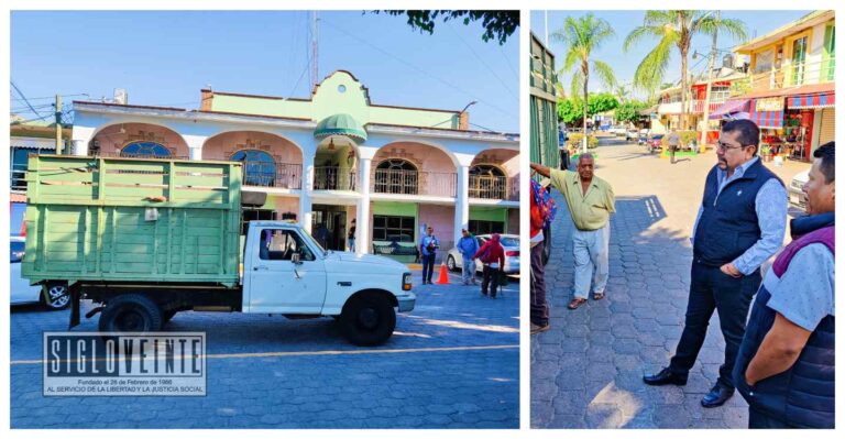 Cornelio Ríos Paniagua entrega nueva unidad de recolección de basura para las localidades del municipio de Juárez