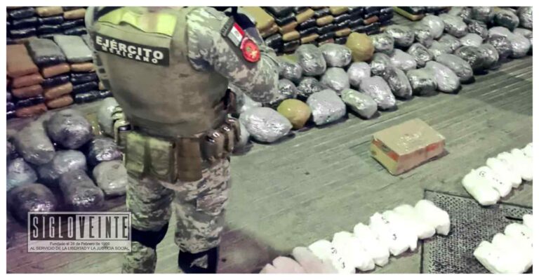 Ejército Mexicano asegura más de 24 kilos de cristal y 437 kilos de marihuana en Zinapécuaro