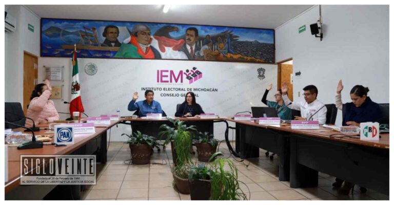 Partidos políticos en Michoacán dispondrán este año de 257 mdp, conoce las cantidades que recibirá cada uno