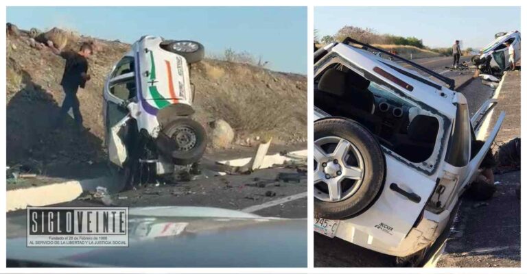 Accidente en la Autopista “de la Muerte” Siglo XXI, deja 2 muertos y 3 heridos