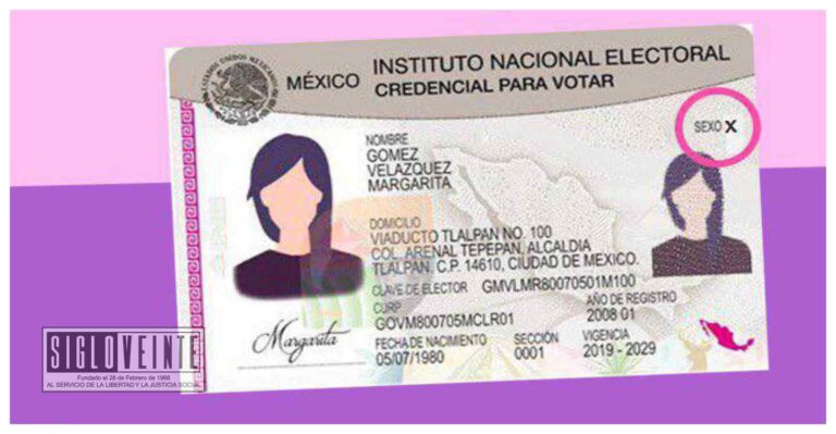 El INE aprueba emisión de credenciales para personas no binarias