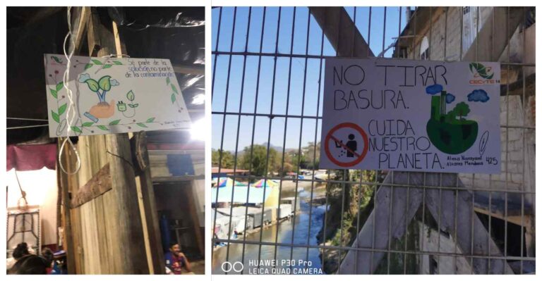 Estudiantes del CECYTEM de Carácuaro, concientizan a visitantes de la Fiesta de Ceniza 2023 en el cuidado del medio ambiente