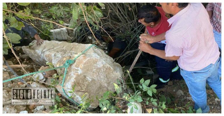 Joven de Zitácuaro se lesiona al caerle una roca en el pie, realizaba trabajos de retiro de escombro