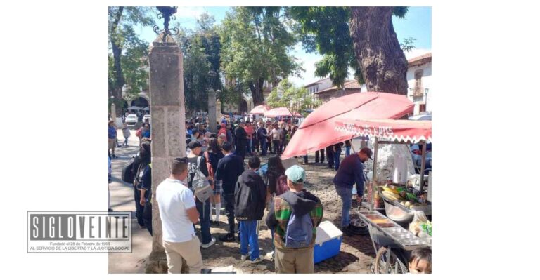 Matan a empresario aguacatero en el centro de Pátzcuaro, le quitaron una fuerte cantidad de dinero en efectivo
