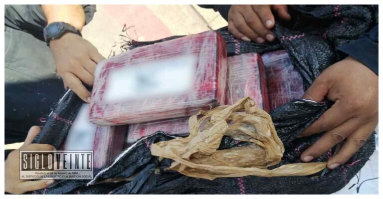 5 detenidos en el Puerto de Lázaro Cárdenas por transportar 315 kilos de cocaína