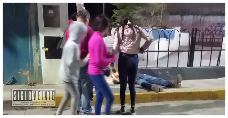 Sujeto muere de 4 disparos cuando salía de una cantina en el centro de Zamora