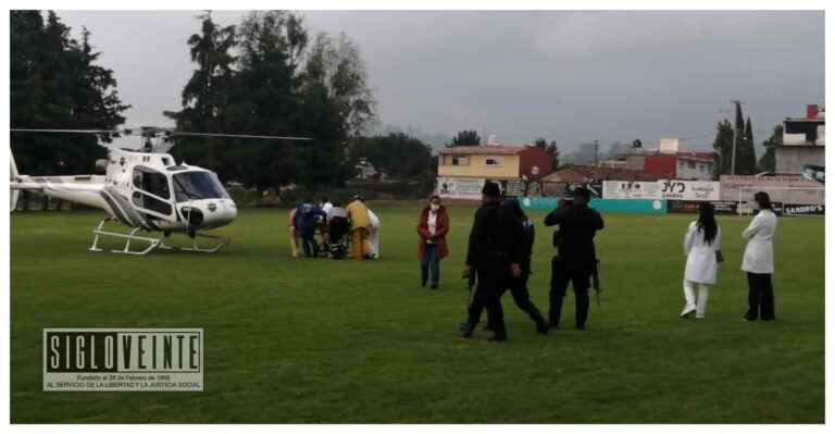Tras recibir varios balazos, sujeto fue llevado en helicóptero de Ario de Rosales a Morelia