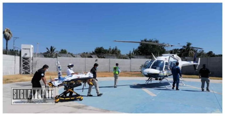 Trasladan exitosamente al Hospital Infantil de Morelia a un menor con trauma craneoencefálico
