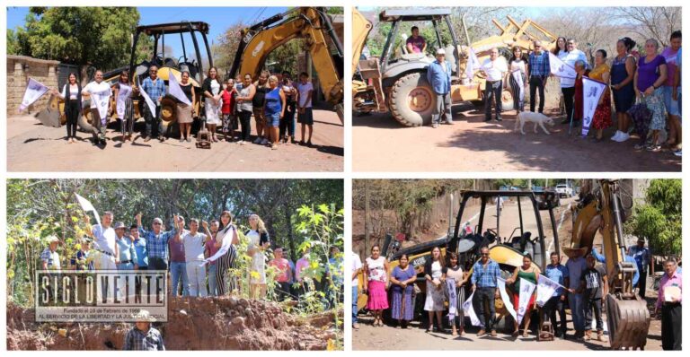 Catalina Pérez Negrón da comienzo a obras en el municipio de Tiquicheo con una inversión de más de casi 6 millones y medio de pesos