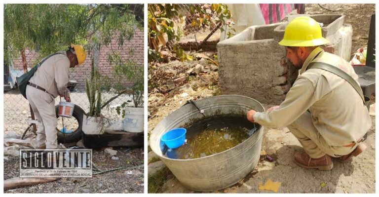 Departamento de Vectores realiza acciones contra el dengue, zika y chikungunya en Huetamo, Comburindio, Tziritzícuaro y El Ancón