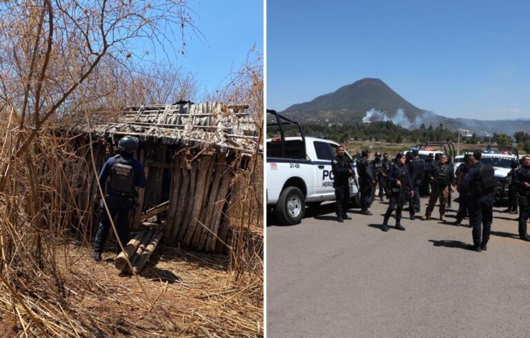 Dos delincuentes muertos y dos policías heridos, es el saldo de los enfrentamientos de hoy en Zitácuaro