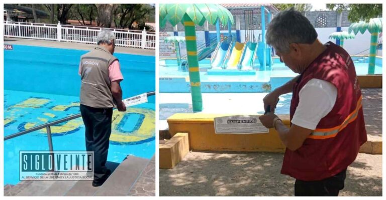 En Zinapécuaro y Apatzingán suspenden 9 albercas por incumplir protocolos sanitarios al periodo vacacional de Semana Santa