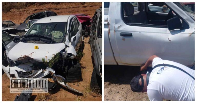 La FGE recupera 3 vehículos tras cateo de corralón en la carretera Tiripetío-La Eréndira