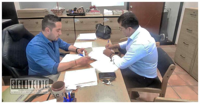 Firma el alcalde de Juárez el convenio del Fondo de Aportaciones Estatales para la Infraestructura de los Servicios Públicos Municipales 2023
