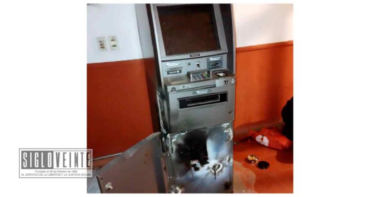 La SSP detiene a 3 hombres cuando intentaban robar dinero de un cajero automático con herramientas y sopletes
