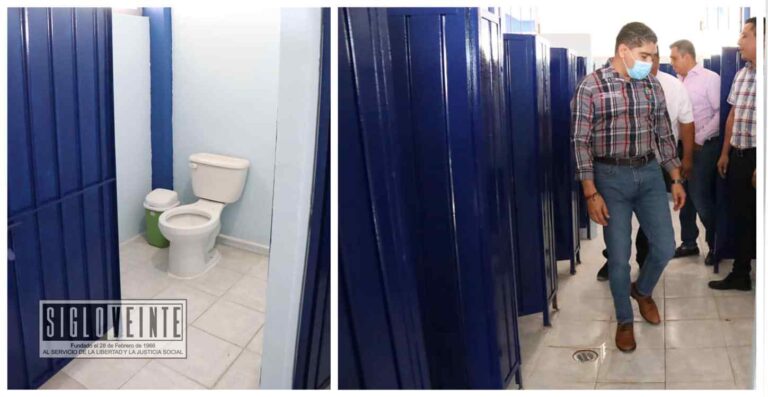 La extensión Tziritzícuaro del COBAEM recibe la rehabilitación de sus sanitarios gracias al gobierno municipal de Huetamo