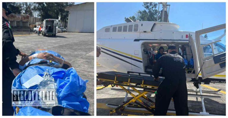 Mujer de 23 años fue llevada de urgencia de Carácuaro al Hospital de la Mujer en Morelia por complicaciones en su embarazo