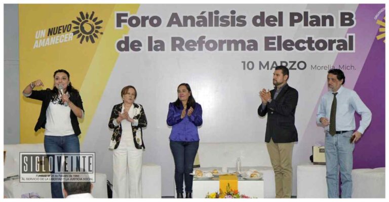 Realiza el PRD Michoacán foro de análisis del Plan B de la Reforma Electoral, vamos a seguir dando la batalla: Octavio Ocampo