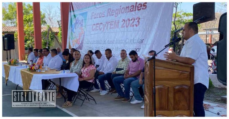 Realizan en el CECyTEM plantel Carácuaro, capacitación para docentes sobre la Nueva Escuela Mexicana y Marco Curricular