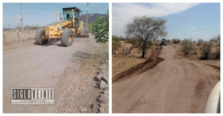 Rehabilita el gobierno de Churumuco los caminos en las comunidades de Loma de Guayacán y San Martín de la Luz