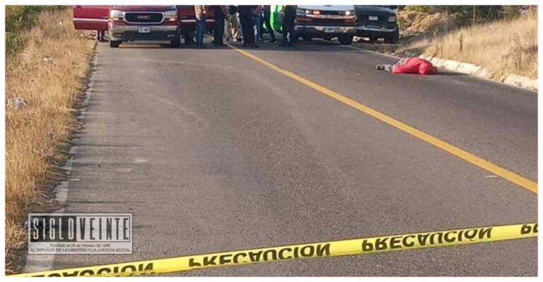 Trágico accidente, choque de moto con un tráiler deja un muerto y un herido grave