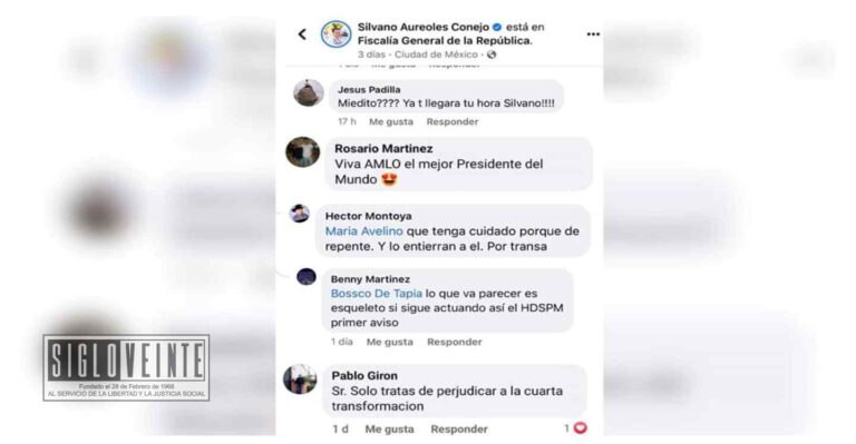En redes sociales amenazan de muerte al exgobernador de Michoacán Silvano Aureoles