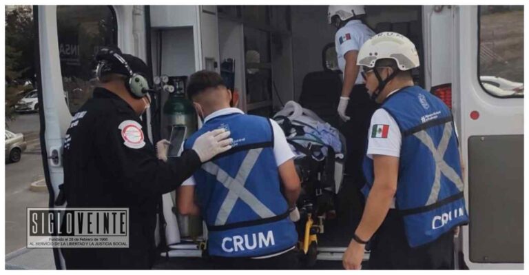 Hombre de 75 años del municipio de Juárez que presentaba quemaduras en el 40 por ciento de su cuerpo, fue transportado de urgencia a Morelia