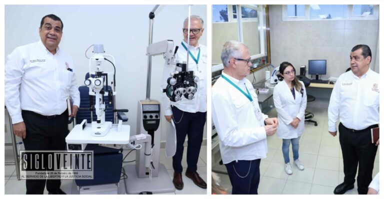 Inaugura Elías Ibarra unidad de atención oftálmica en Hospital de Zacapu, el espacio brindará atención gratuita