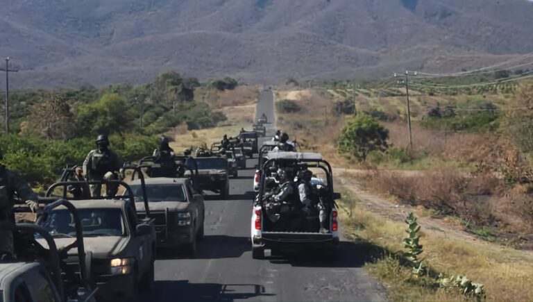 Guardia Nacional abate a un sicario en Tiquicheo, Guardia Civil y Fiscalía Regional brindan apoyo