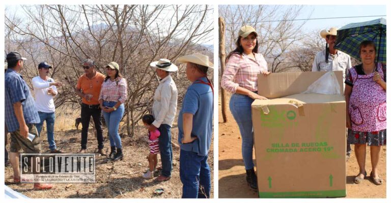 Alcaldesa de Tiquicheo realiza audiencias públicas y entrega ayuda en las comunidades más alejadas