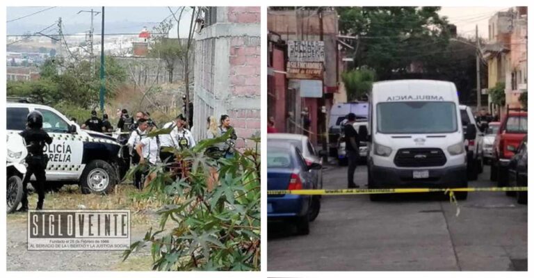 Aumenta la violencia en Morelia: cinco personas fueron acribilladas en menos de 12 horas