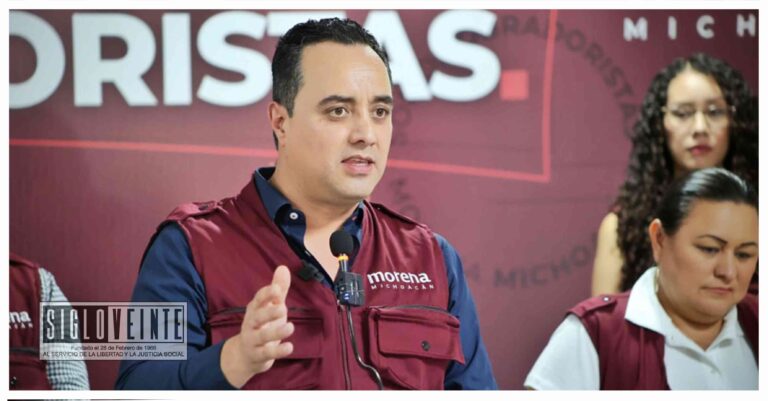 Disminución de homicidios en Michoacán resultado de coordinación: presidente estatal de Morena