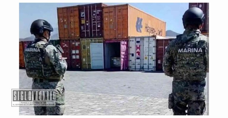 En Lázaro Cárdenas, la Marina decomisa 20 toneladas de resina que contenía fentanilo y metanfetaminas