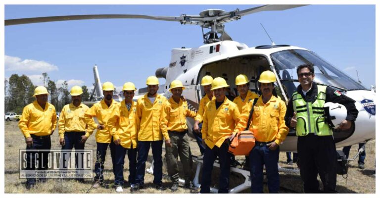 Helicópteros del Gobierno de Michoacán han atendido 11 incendios forestales haciendo 198 descargas de agua en 44 horas de vuelo