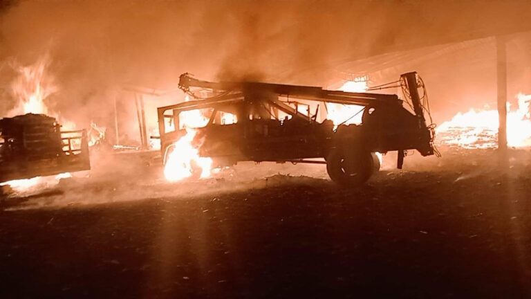 En el municipio de Ocampo, queman aserradero y causa cuantiosas pérdidas materiales