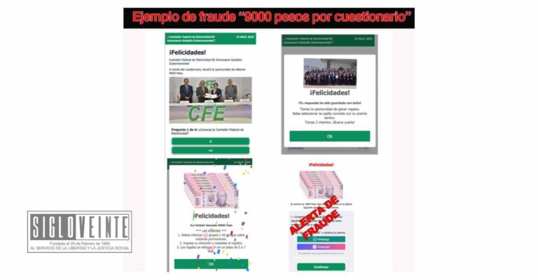 La CFE invita a sus clientes a no dejarse engañar por supuestos productos de inversión