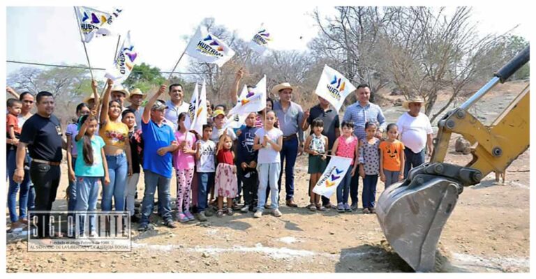 Pablo Varona inicia la construcción de proyectos de infraestructura para beneficio de El Zapote de los Díaz