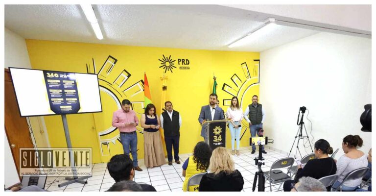 Cerremos filas para alcanzar el triunfo en el Senado y Diputaciones Federales: PRD Michoacán,