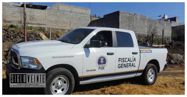 Roban con violencia camioneta de la FGE, Policía Morelia captura los delincuentes y recupera la unidad