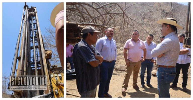 Arranca Ayuntamiento de Huetamo la perforación de un pozo profundo para solucionar la escasez de agua en El Zipiate