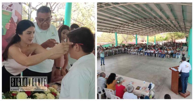 Gobierno del Estado beneficia a 868 estudiantes de Huetamo, San Lucas Carácuaro, Nocupétaro y Tiquicheo con los programas «Ver Bien para Aprender Mejor» y «En Michoacán se Lee»