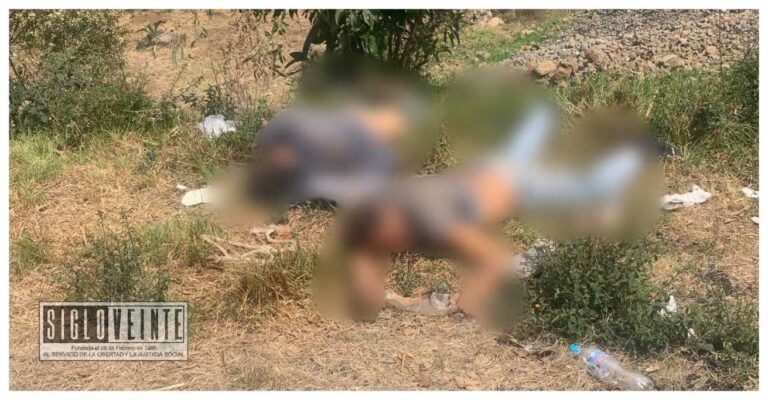 Encuentran dos cuerpos sin vida a un costado de la carretera en Uruapan-Paracho