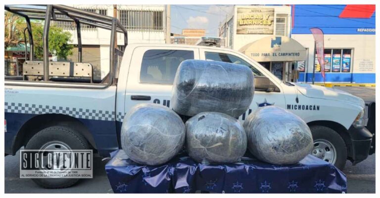 La Guardia Civil detiene a un masculino en posesión de más de 80 kilos de marihuana